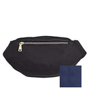 INC International Concepts Alisa Nylon Fanny Pack Travel Belt Bag, Navy