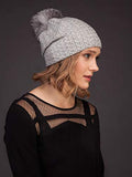 AVIMA Knit Pure Cashmere Beanie Hat for Women - Warm Slouchy Thick Comfy Super Soft