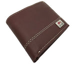 AVIMA Leather Men's Handcrafted Bi-Fold Wallet with Photo Window - Multiple Color Choices