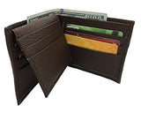AVIMA Premium Soft Leather Hand Crafted Bifold Wallet for Men- With ID Window