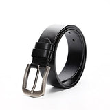 AVIMA Mens Leather Belt | Top Grain Italian Genuine Mens Black Dress Belt | Great Christmas Gift