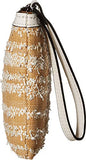 Patricia Nash Women's Ebbe Woven Straw Cassini Wristlet