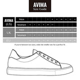 AVIMA Men's Il Capitano Italian Leather Luxury Sneakers - Nero - Xmas Gifts, Gifts for Friends, Birthday Gifts