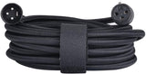 AvimaBasics Premium Quality Professional XLR Male to Female Microphone Cable C Series - (20feet, Black)