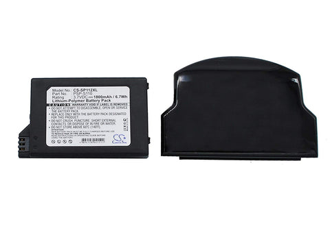 Replacement Battery for Sony Lite PSP 2th PSP-2000 PSP-3000 PSP-3004 Silm Part NO Sony PSP-S110