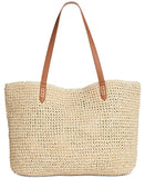 I.N.C. International Concepts Tropical Straw Tote, Natural/Multi