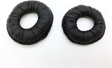 AvimaBasics 1-Pair Leatherette Ear Cushion Without Plastic Ring Compatible with Plantronics CS50 CS55 CS55H H141 H141N P141 P141N M170 M175 CT12 CT14 S10 T10 T20