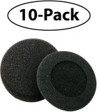 AvimaBasics 10 PAIRS Premium Replacement Ultra Soft Foam Ear Cushions for Plantronics CS50 CS50-USB CS55 CS55+HL10 CS55H CS60 CS60-USB DuoSet H141 H141N Headset - Provide Protection from Spread of Ge