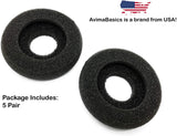 CS50 Ear Pads by AvimaBasics | Spare Ear Cushions for Plantronics CS55, CS60 Cordless AWH55 | Jabra/GN 2124, 2125, 9300, 9330, 9350 | Mitel Headset - 5330, 5340, 5360 | 67063-01, 14101-08