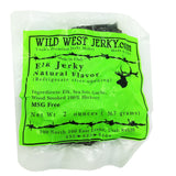 Premium Delicious 100% Natural Elk Natural 2 OZ. Wild West Jerky