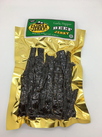 Climax  Natural Style Thin Cut 3.25 OZ. Garlic Pepper Beef Jerky