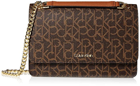 Calvin Klein Hayden Signature Chain Demi Shoulder Bag