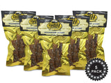 Climax Premium Natural Style 1 OZ. Smoked Original Alligator Jerky – 100% Made From Solid Strips of Gator - No Preservatives - High Protein - Low Carbs